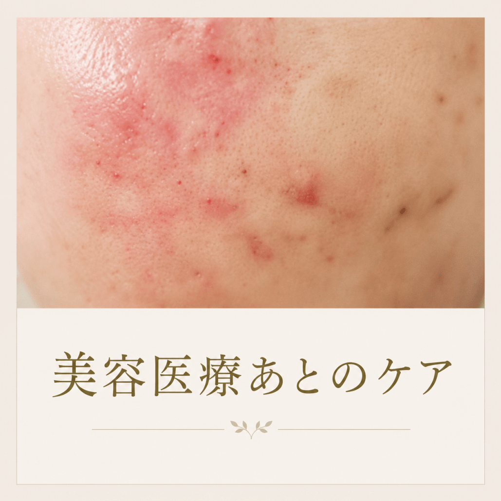 美容医療あとにかぶれた・皮膚炎・湿疹治らないグリーンピール「東京ハーブピーリング」