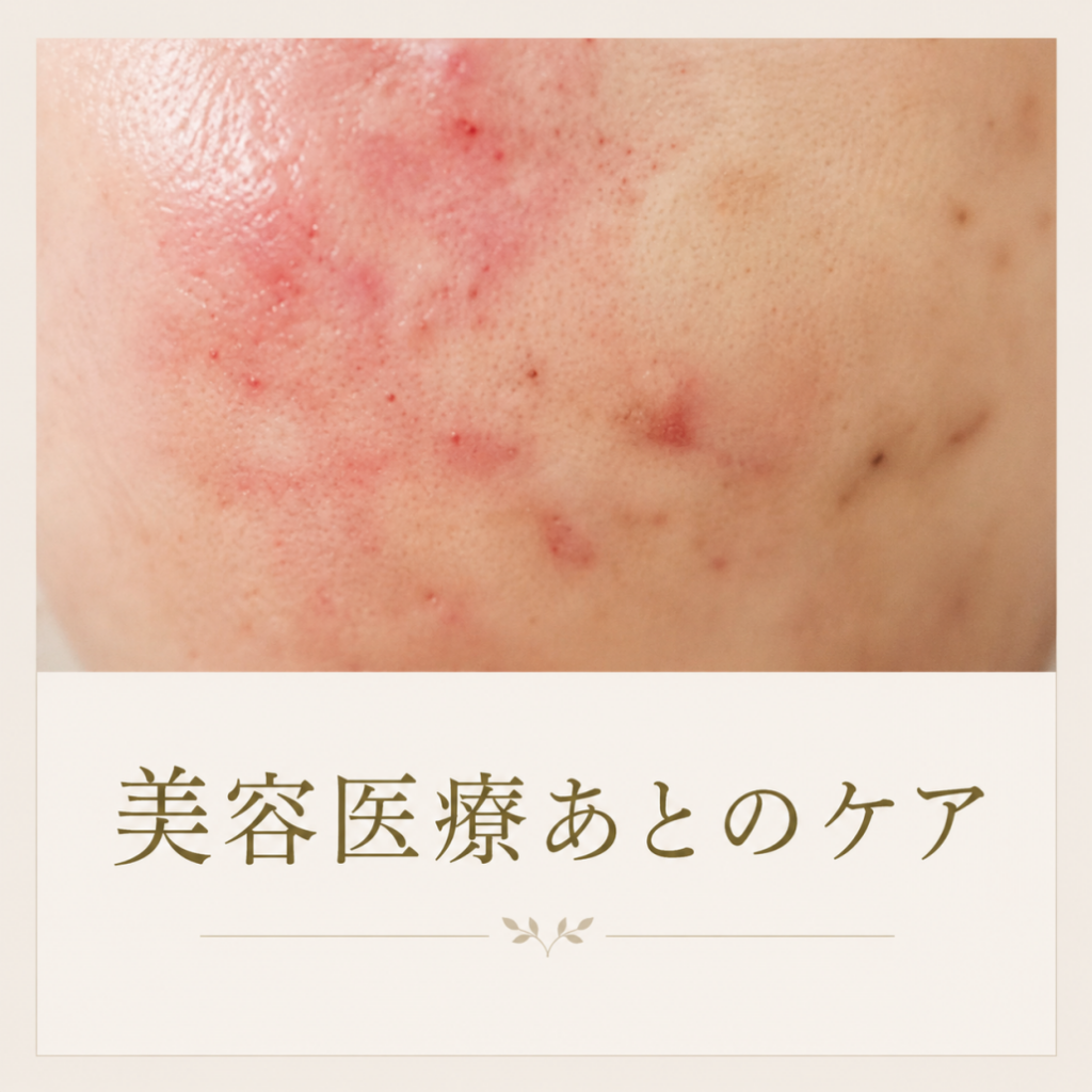 レーザーやピーリング後、肌が薄くなったビニール肌・敏感肌への「肌再生ケア」東京グリーンピール