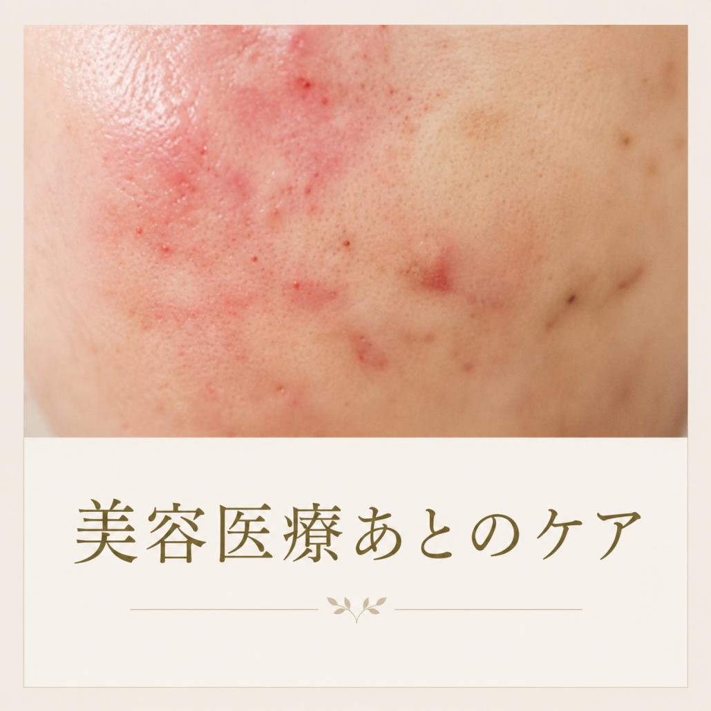 レーザーやピーリング後、肌が薄くなったビニール肌・敏感肌への「肌再生ケア」東京グリーンピール