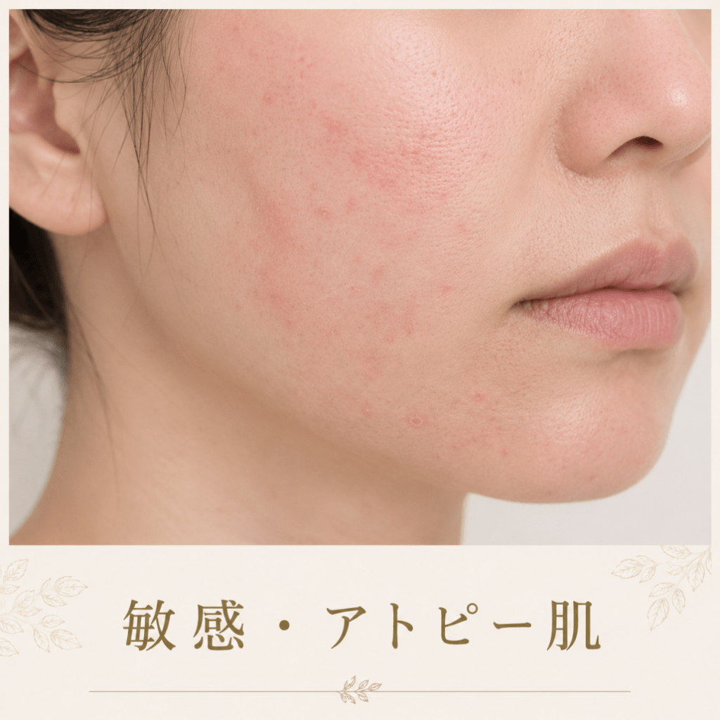 敏感肌・アトピー肌で「何をしても治らない」と感じる方へ肌がゆらぎ続ける原因と、見直したい肌環境『都内グリーンピール』