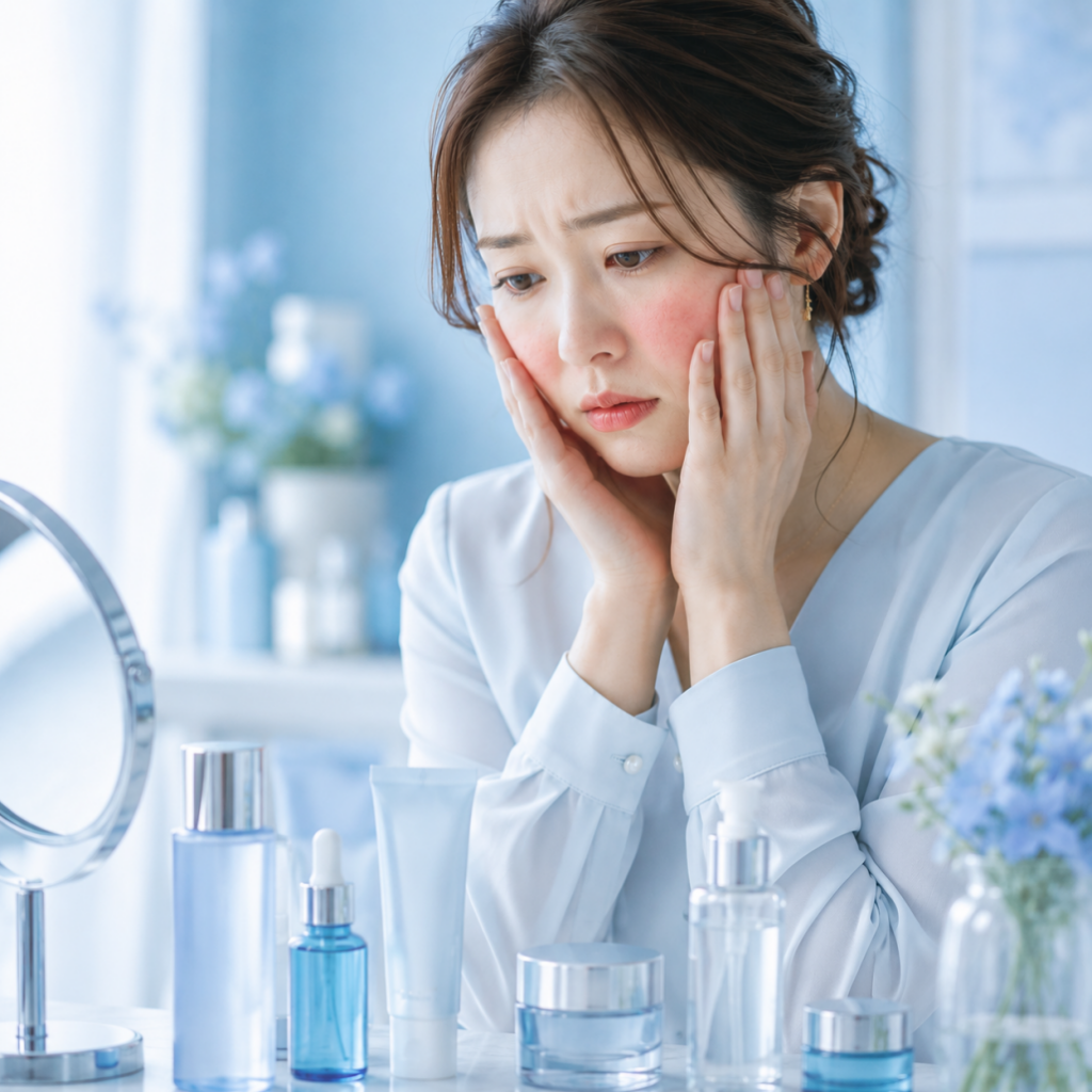 レチノールのA反応とは？赤み・皮むけ・ヒリヒリはいつまで続く？好転反応との違いと「合わないサイン」の見分け方